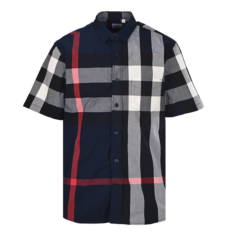 Burberry Classic Check Shirt with Aligned Pattern