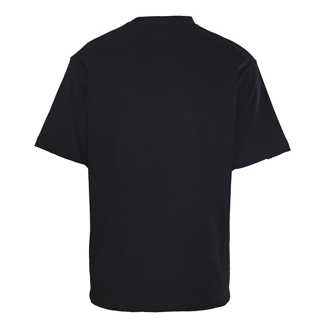 Balenciaga Double Logo Scribble Oversized T-Shirt – black