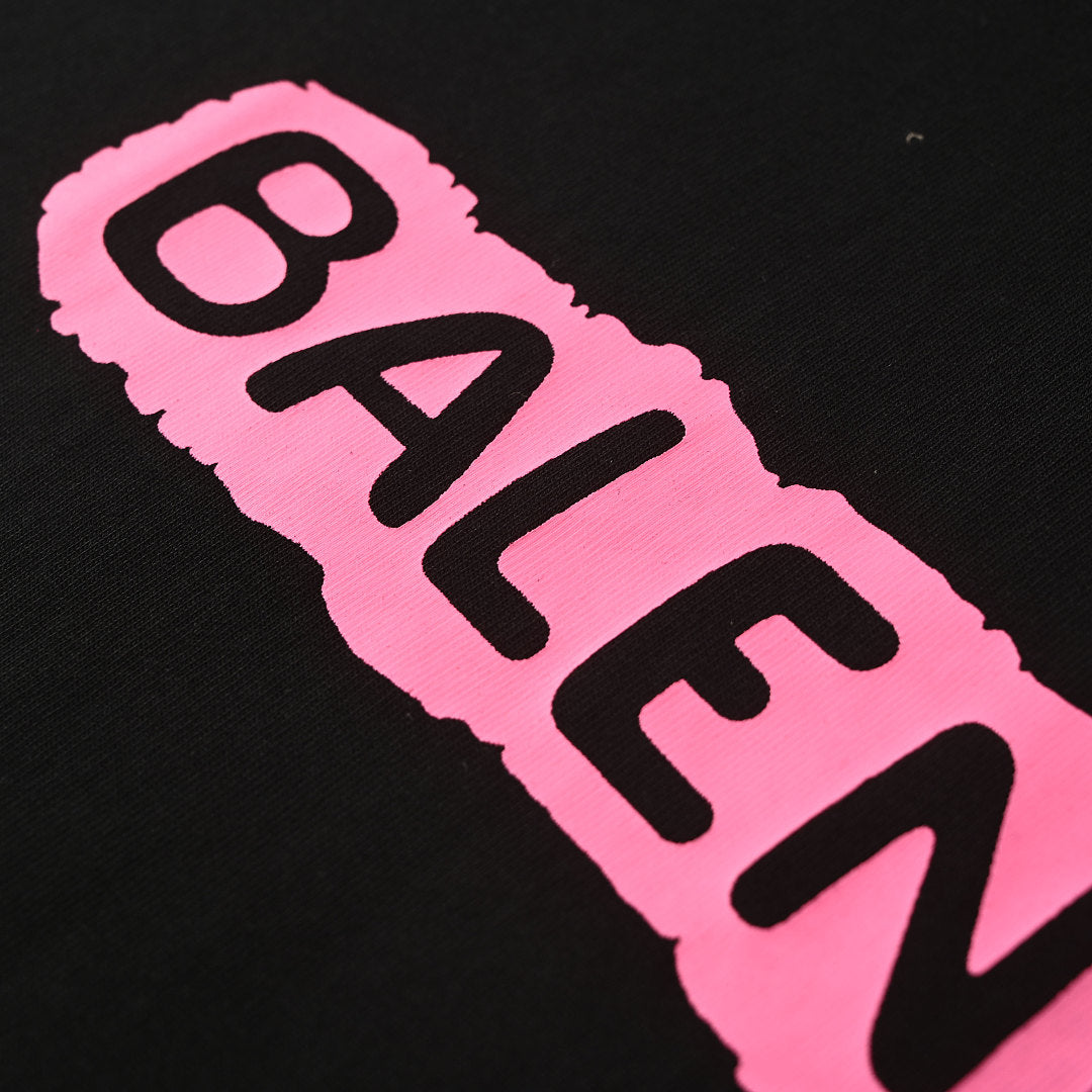 Balenciaga Graffiti Logo Oversized T-Shirt – Off-black