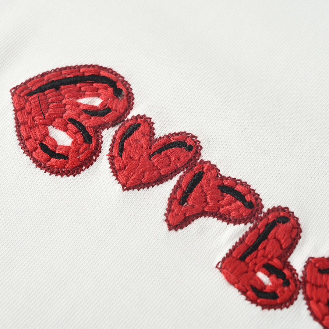 Burberry Heart-Embroidered T-Shirt