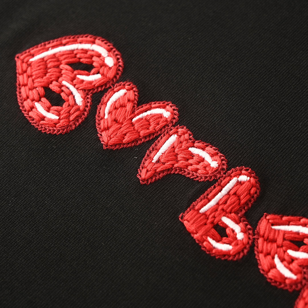 Burberry Heart-Embroidered T-Shirt