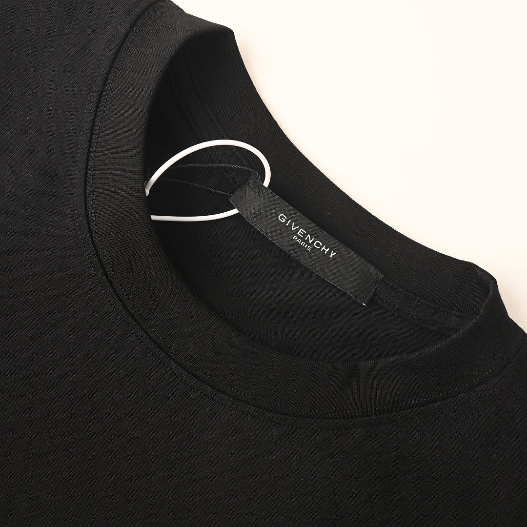 Givenchy 4G Graffiti Paint Splash Oversized T-Shirt – Black