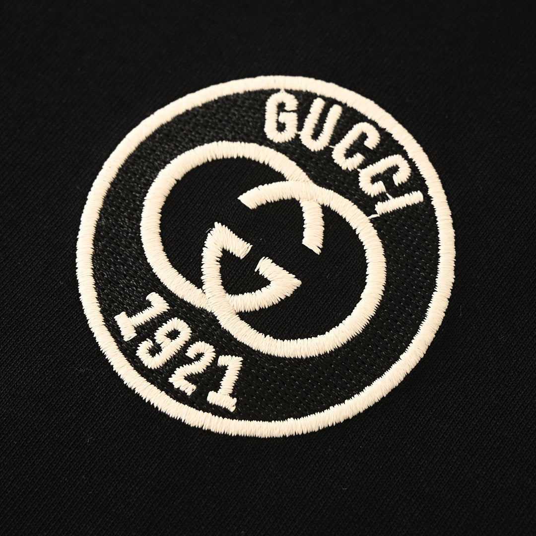 Gucci Double G Embroidered Short-Sleeve Top