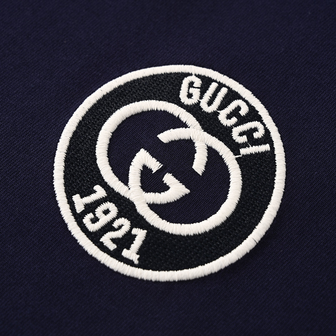 Gucci Double G Embroidered Short-Sleeve Top