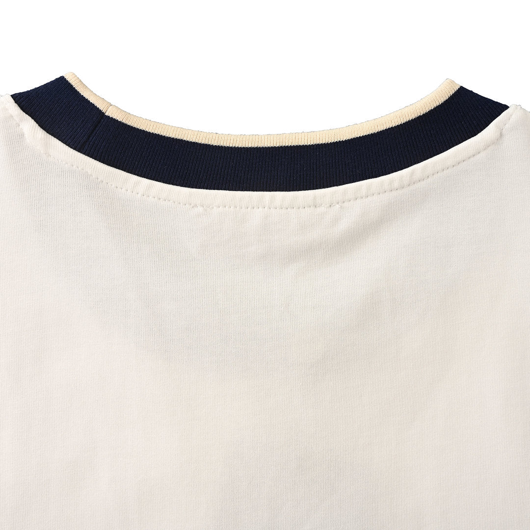 Gucci Double G Embroidered Short-Sleeve Top