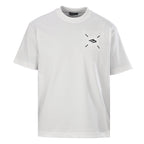 Balenciaga B Badge Patch Oversized T-Shirt – White