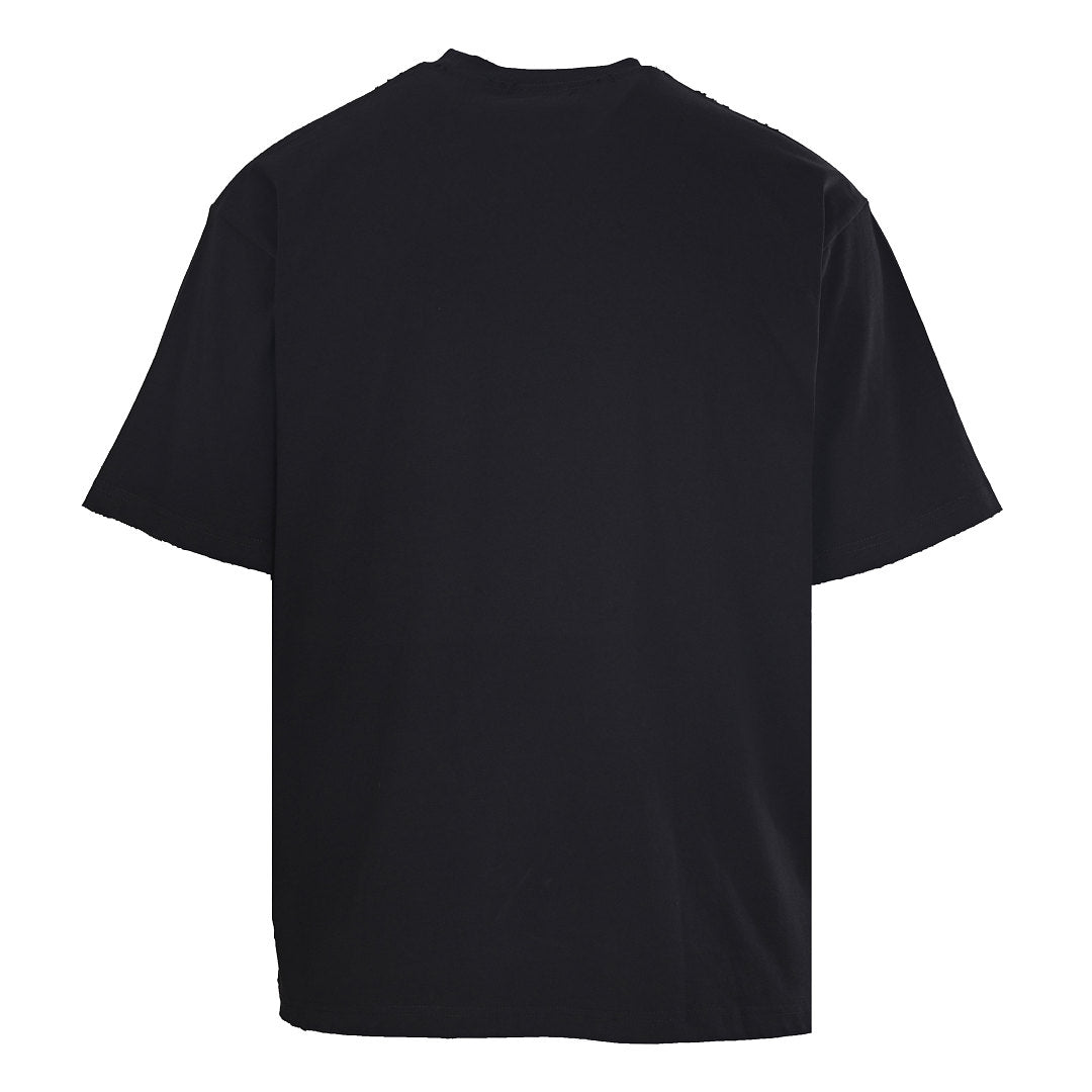 BALENCIAGA Green Tape Graffiti Short-Sleeve T-Shirt