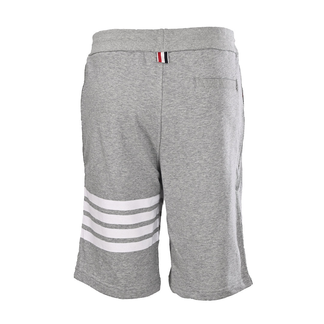Thom Browne 4-Bar Stripe Sweat Shorts – Medium Grey