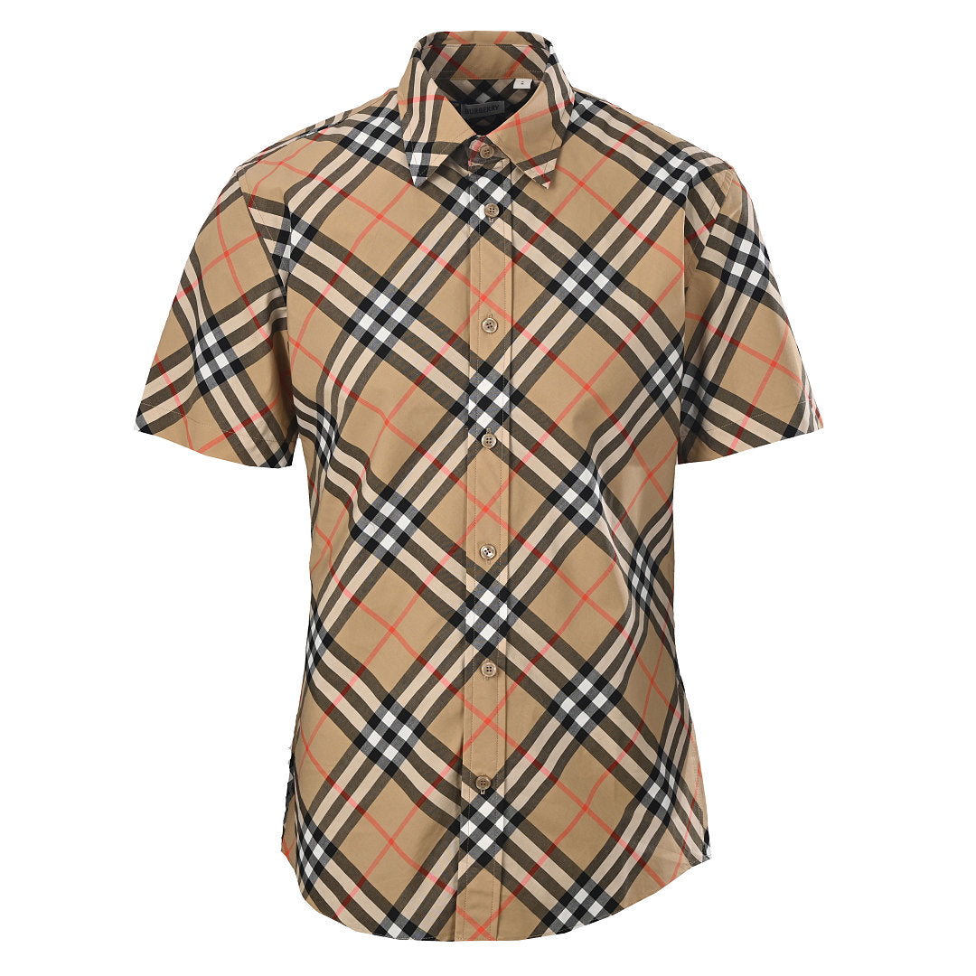 Burberry Classic Check Short-Sleeve Shirt