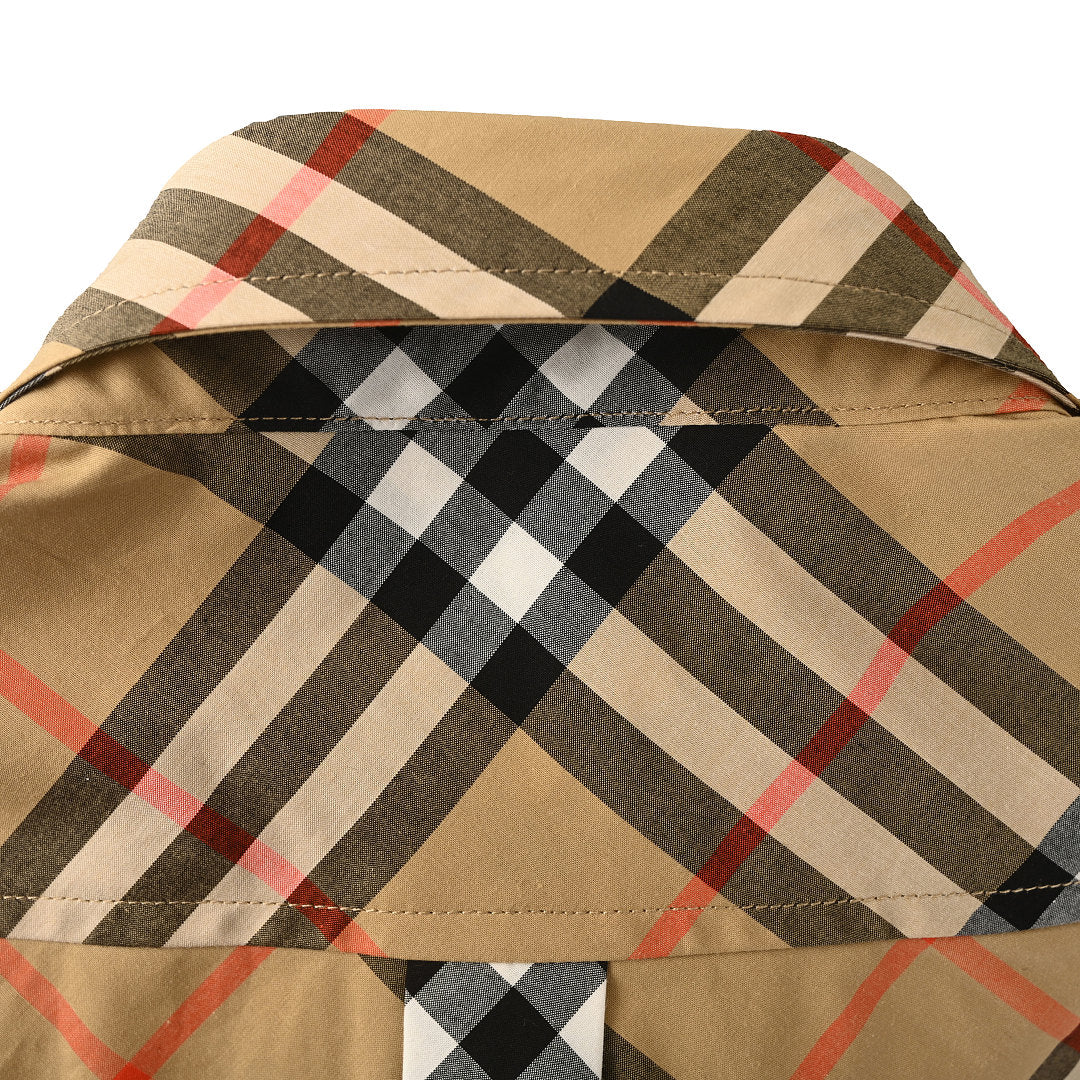 Burberry Classic Check Short-Sleeve Shirt