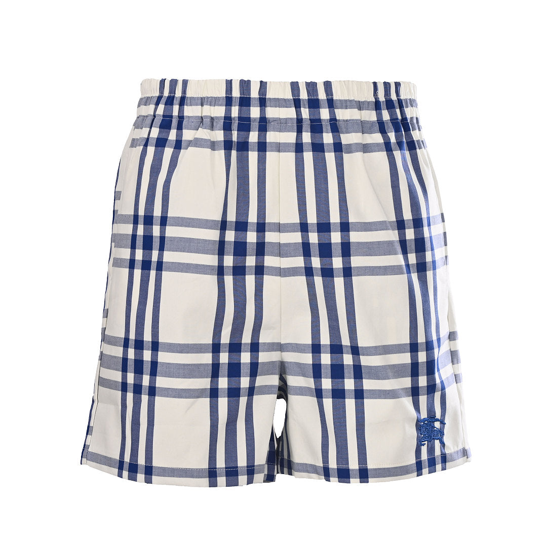 Burberry Equestrian Knight Check Shorts