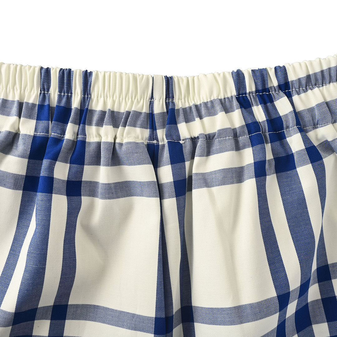 Burberry Equestrian Knight Check Shorts