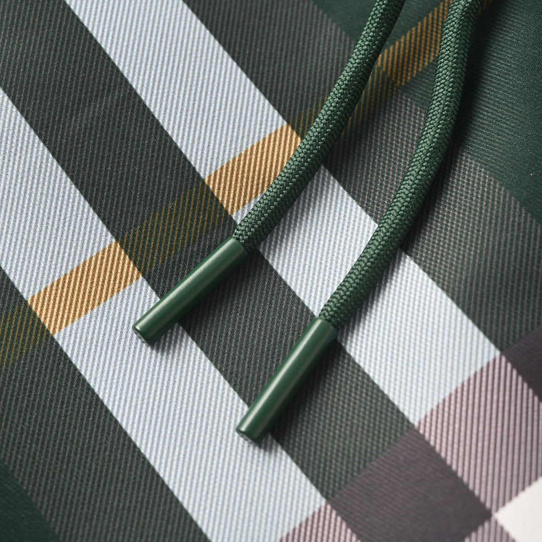 Burberry Twill Check Mesh-Lined Swim Shorts