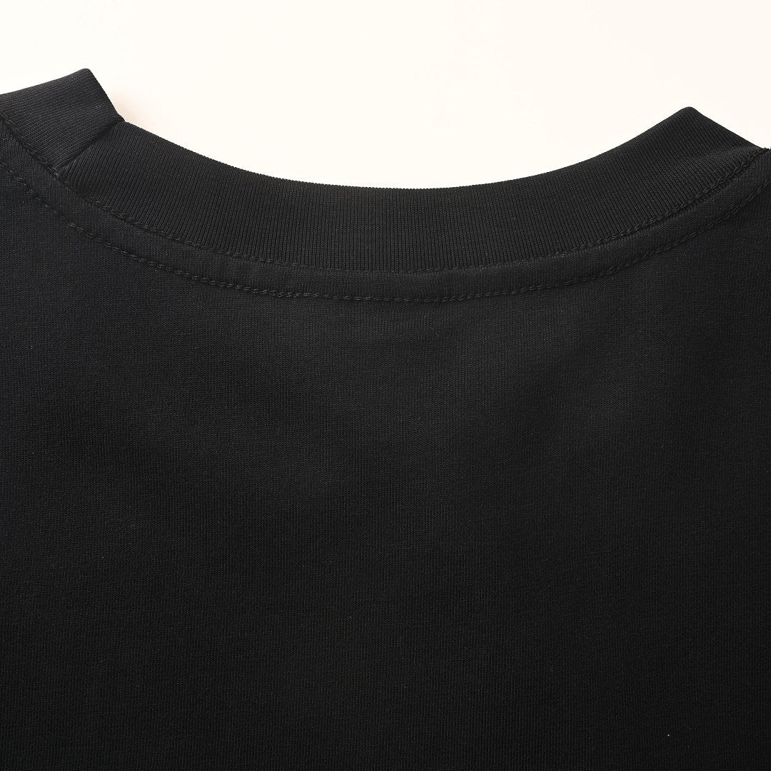 Balenciaga "You Have To Have Faith" Graphic Oversized T-Shirt – Black