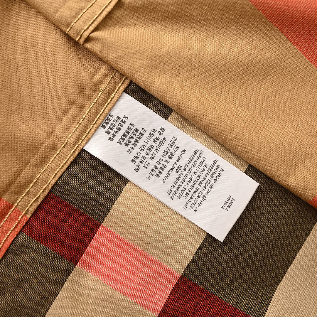 Burberry Classic Check Shirt with Aligned Pattern