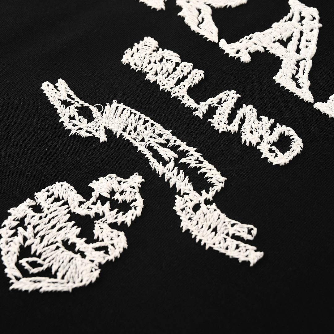PRADA Bird's Nest Woven Embroidery T-Shirt