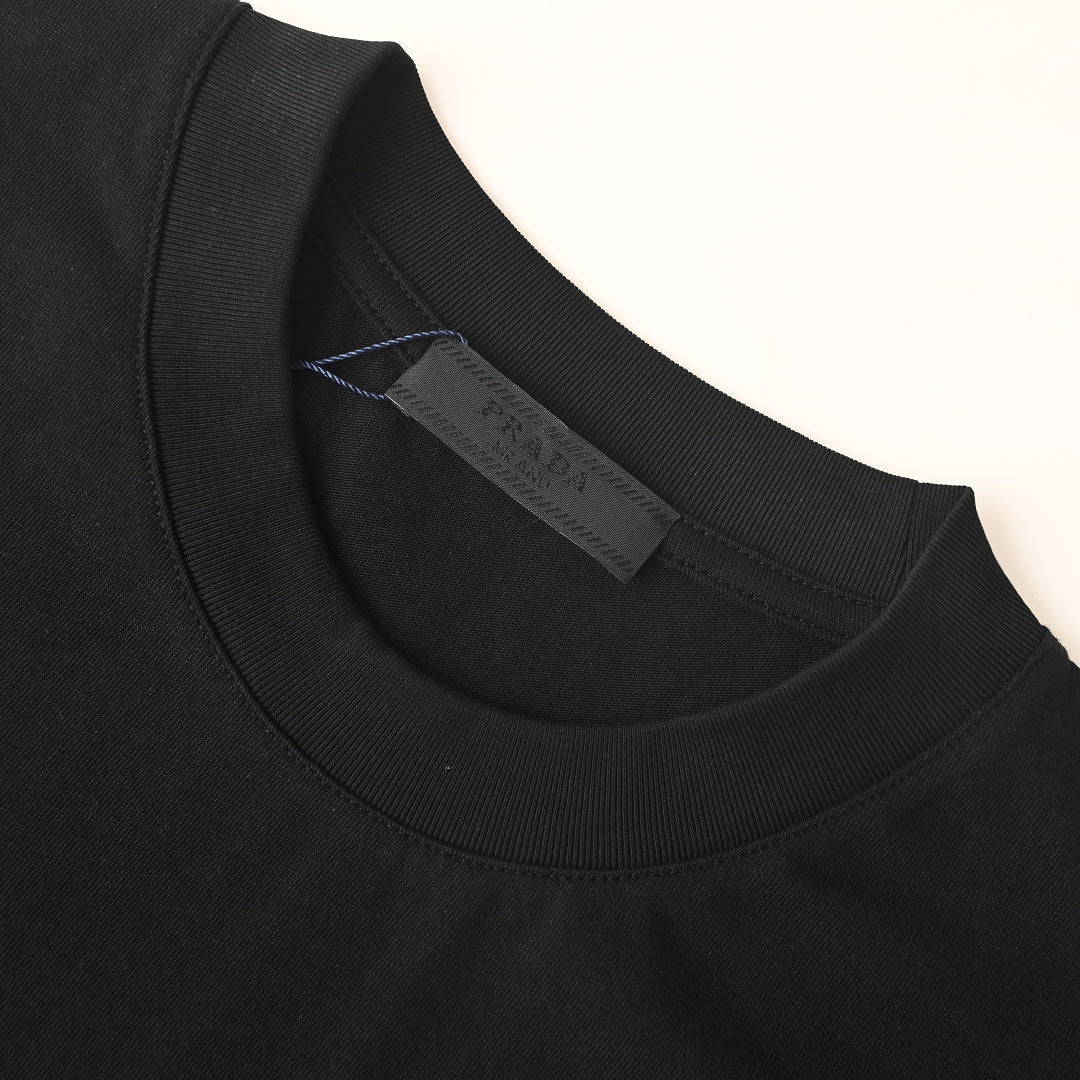 PRADA T-Shirt with Small Embroidery