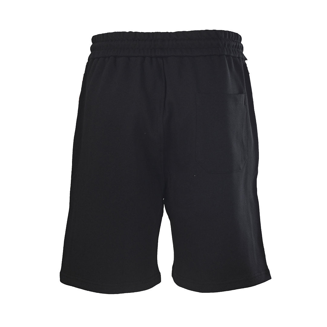 Burberry Side-Patterned Embroidered Horse Shorts