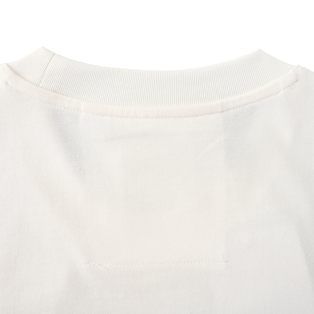 Givenchy Paris Embossed Logo Oversized T-Shirt – Light Grey
