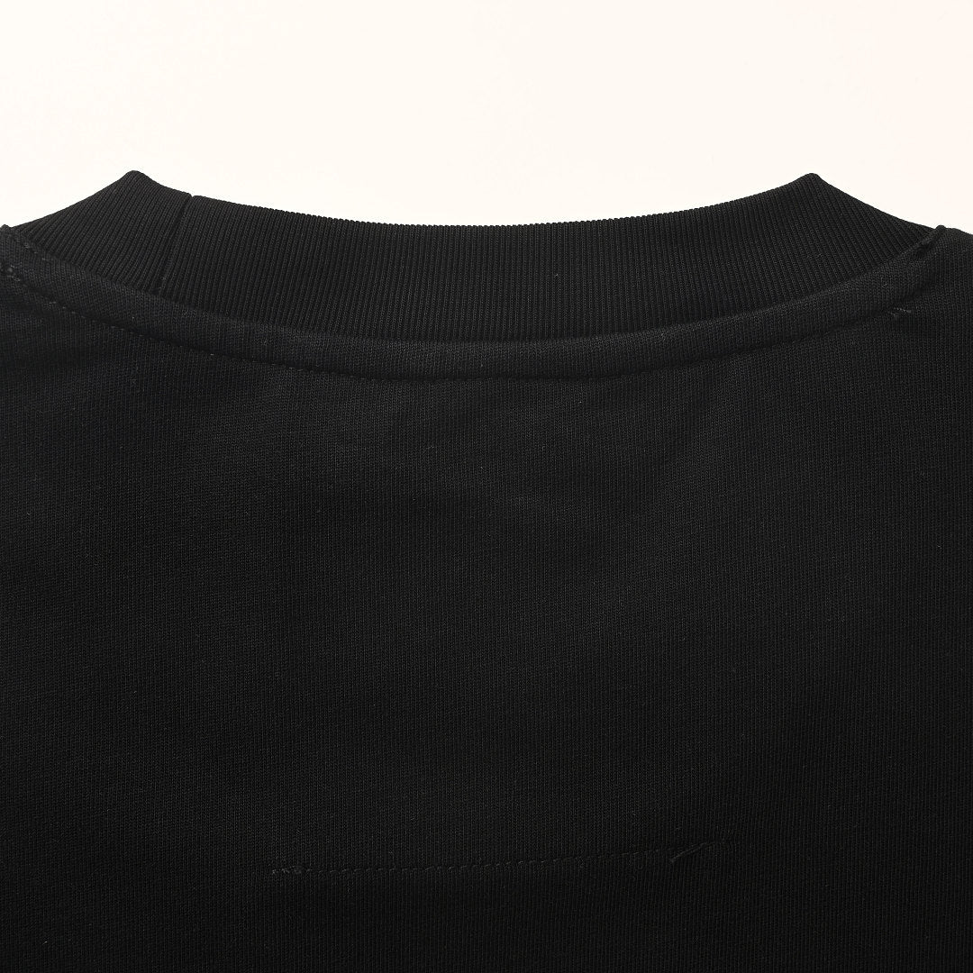 Givenchy Paris Vintage Logo Oversized T-Shirt – Black