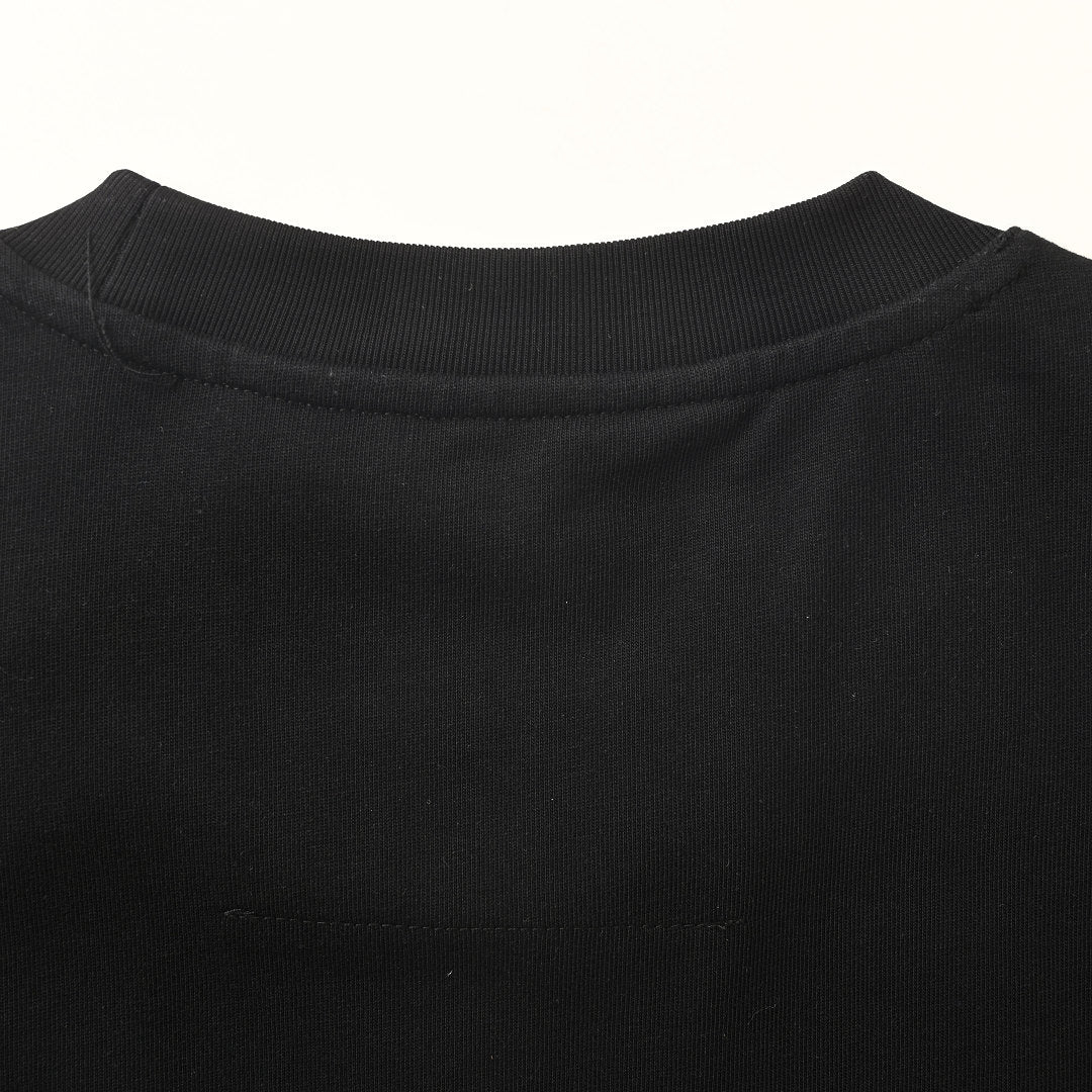 Givenchy Paris Vintage Logo Oversized T-Shirt – Black