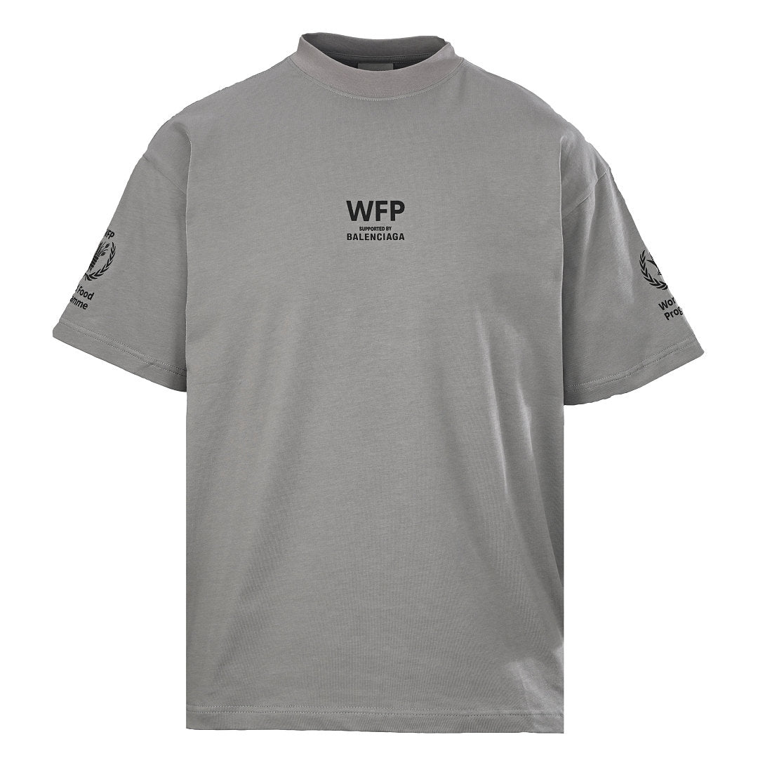 Balenciaga x WFP World Food Programme Oversized T-Shirt – Grey