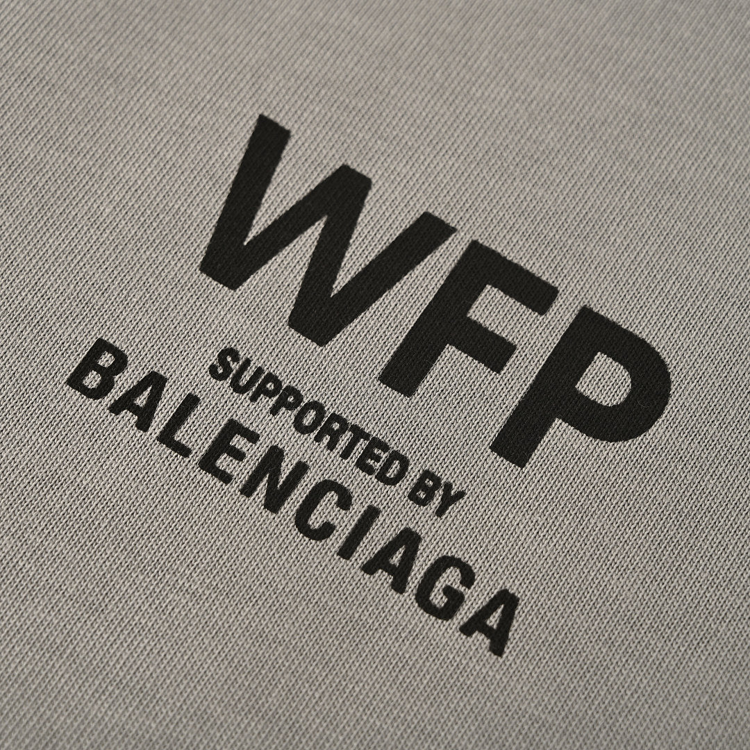 Balenciaga x WFP World Food Programme Oversized T-Shirt – Grey