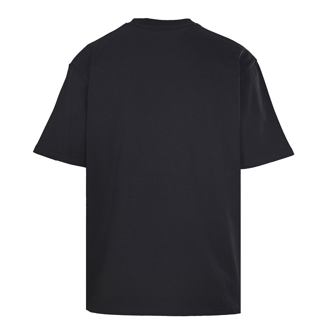BURBERRY Graffiti Equestrian Knight Print Crew-Neck Short-Sleeve T-Shirt