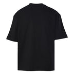 Balenciaga Archive Cracked Gold Logo T-Shirt – Black
