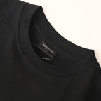 Balenciaga Archive Cracked Gold Logo T-Shirt – Black
