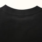 Balenciaga Archive Cracked Gold Logo T-Shirt – Black