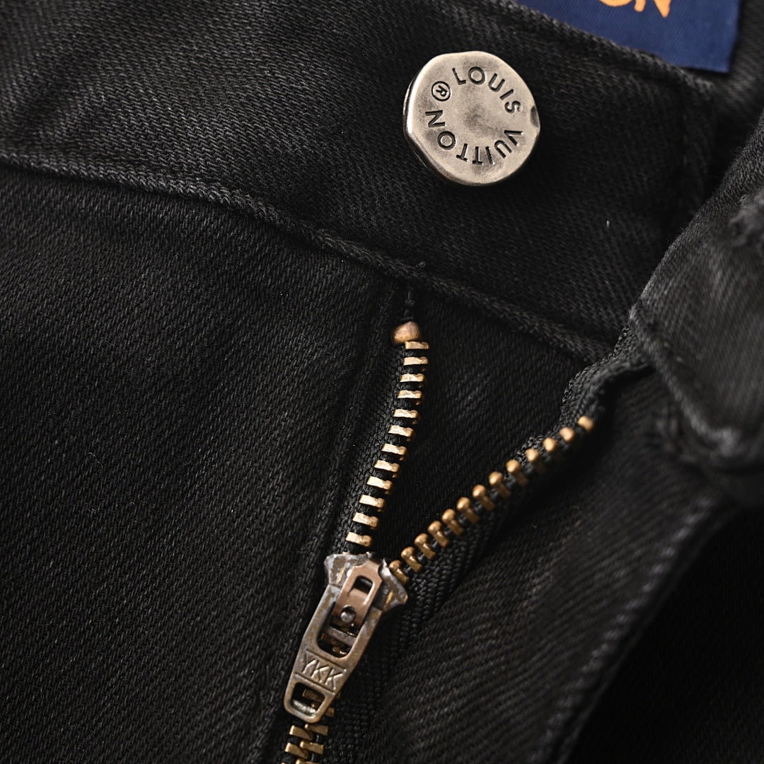 Louis Vuitton Black Jeans
