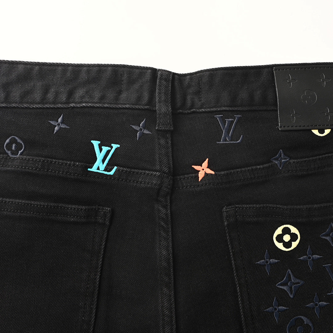 Louis Vuitton Black Jeans