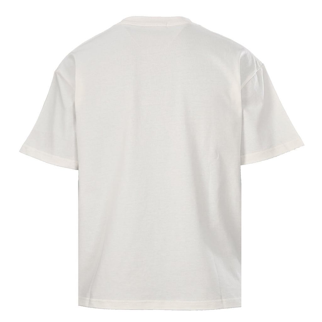 Balenciaga Archive Cracked Gold Logo T-Shirt – white