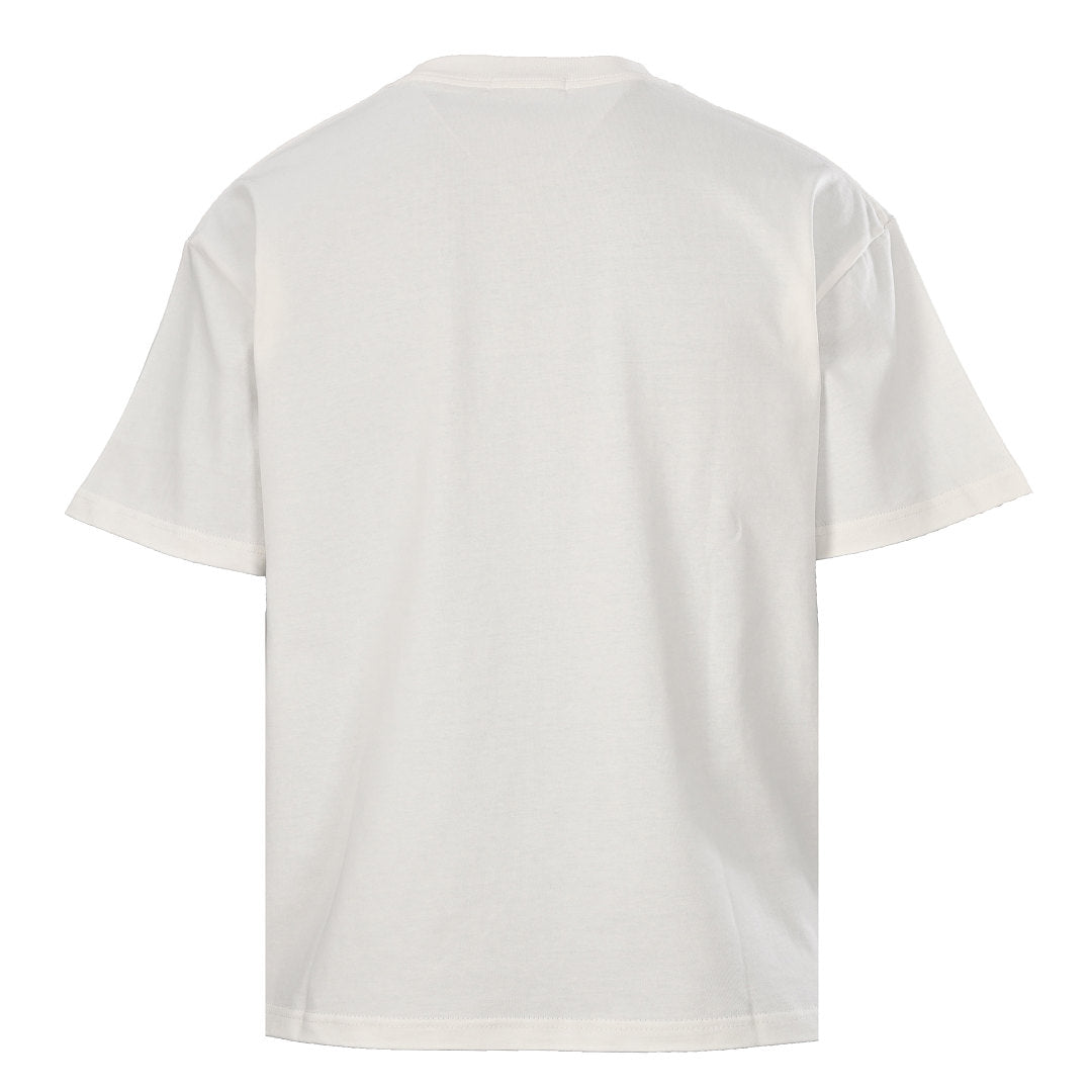 Balenciaga Archive Cracked Gold Logo T-Shirt – white