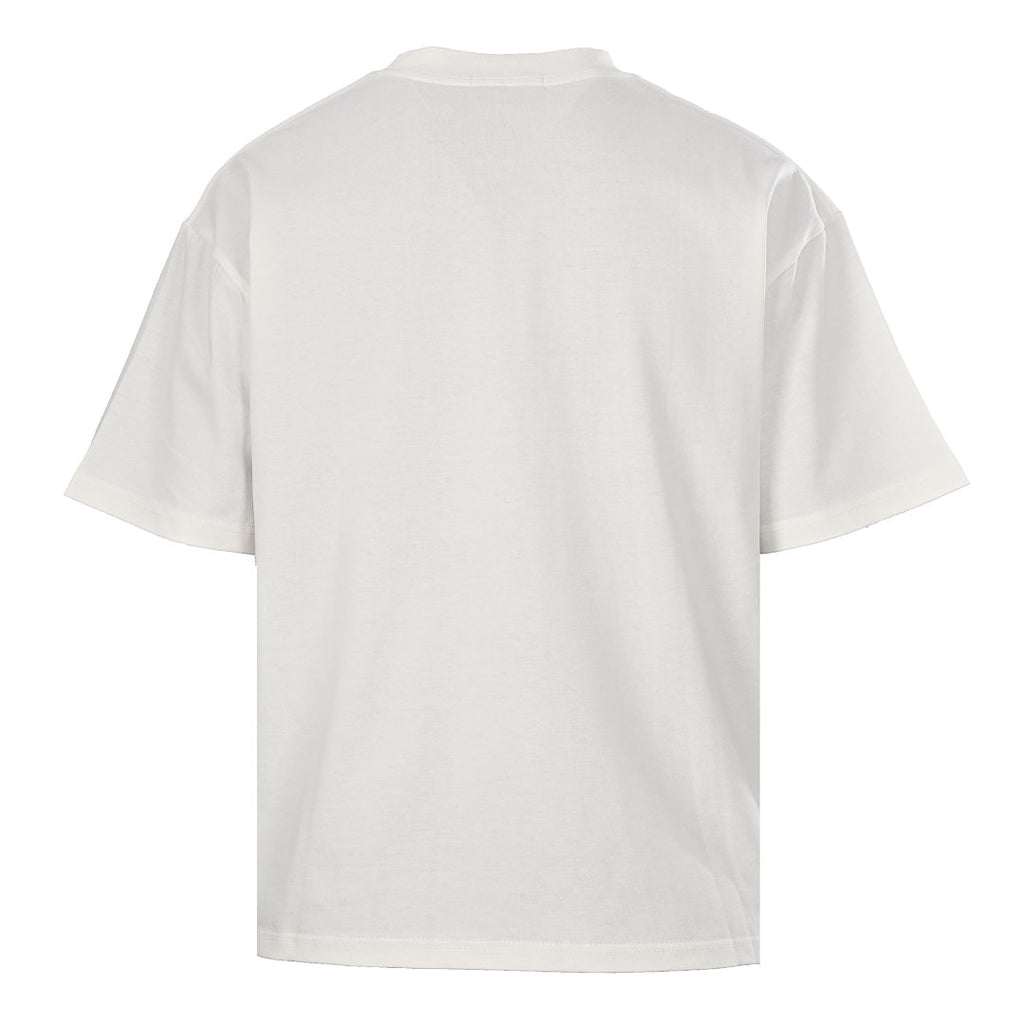 Balenciaga Archive Cracked Gold Logo T-Shirt – white