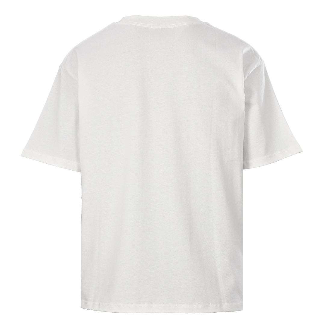 BURBERRY Graffiti Equestrian Knight Print Crew-Neck Short-Sleeve T-Shirt