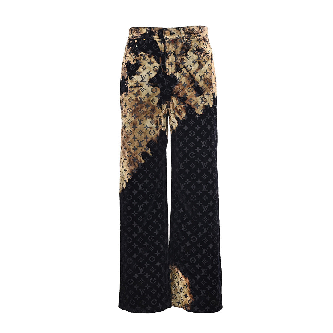 Louis Vuitton New Denim Trousers — High-Waisted Straight-Leg