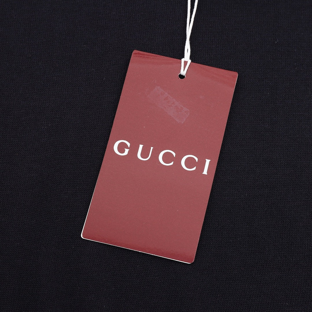 GUCCI Letter Intarsia-Knit T-Shirt