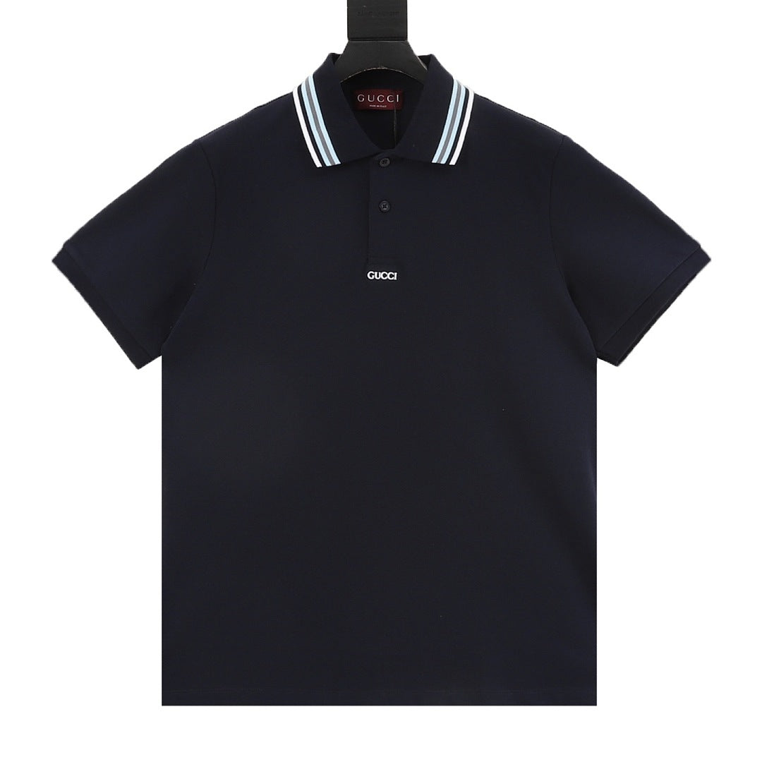 Gucci Minimalist Lettering Polo Shirt