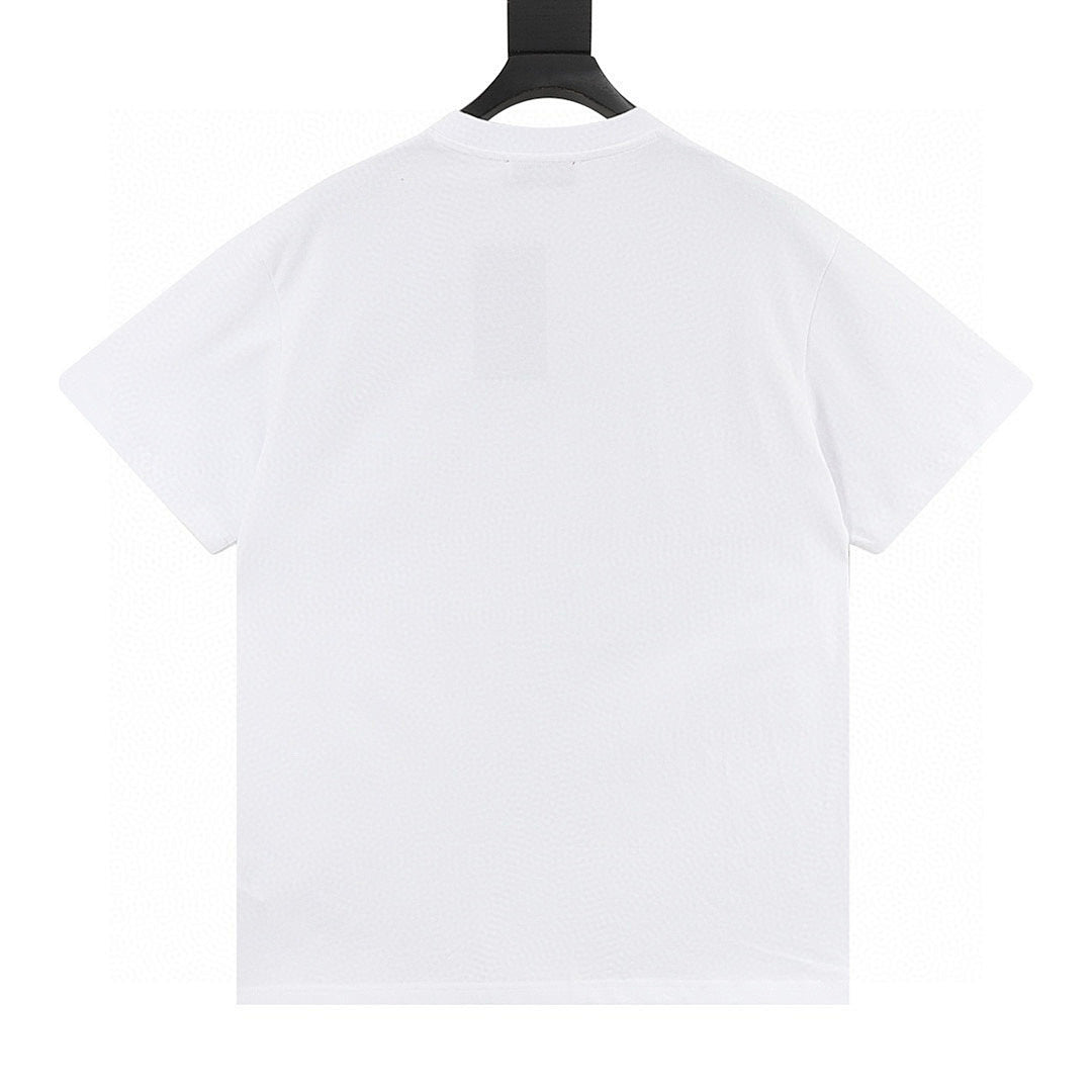 GUCCI Two-Tone Horsebit Web T-Shirt