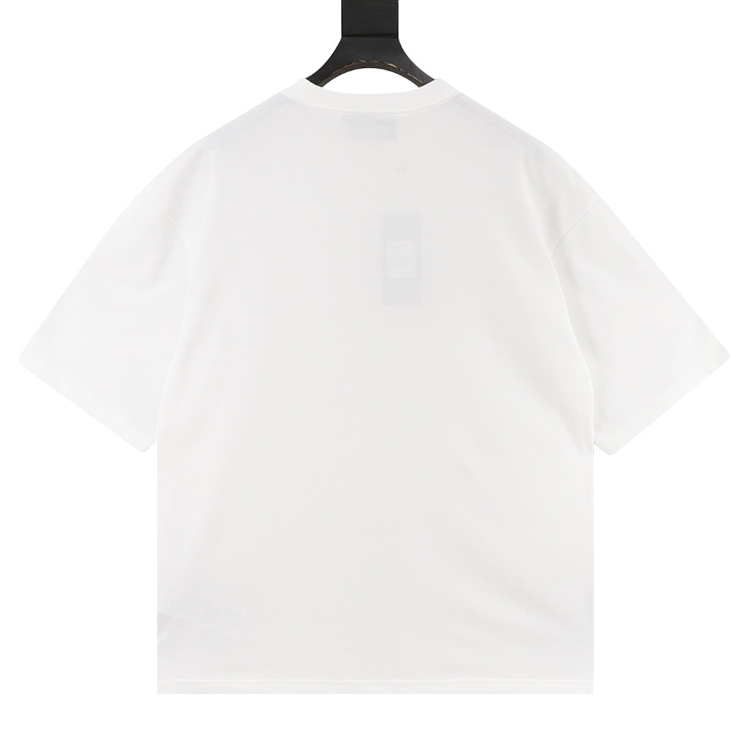 Gucci Interlocking Double G Print Short-Sleeve Top