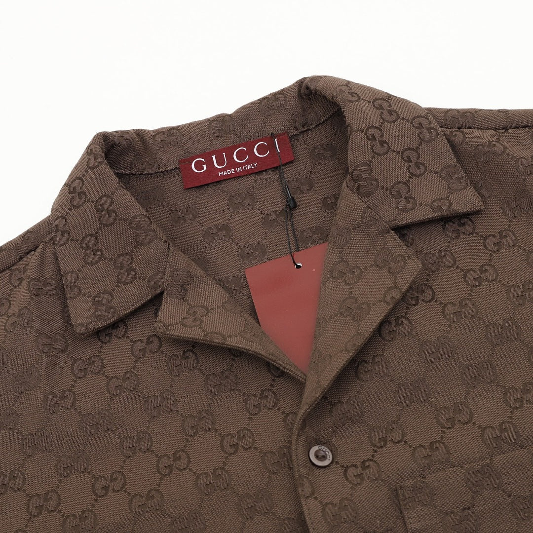 GUCCI All-Over Jacquard Shirt