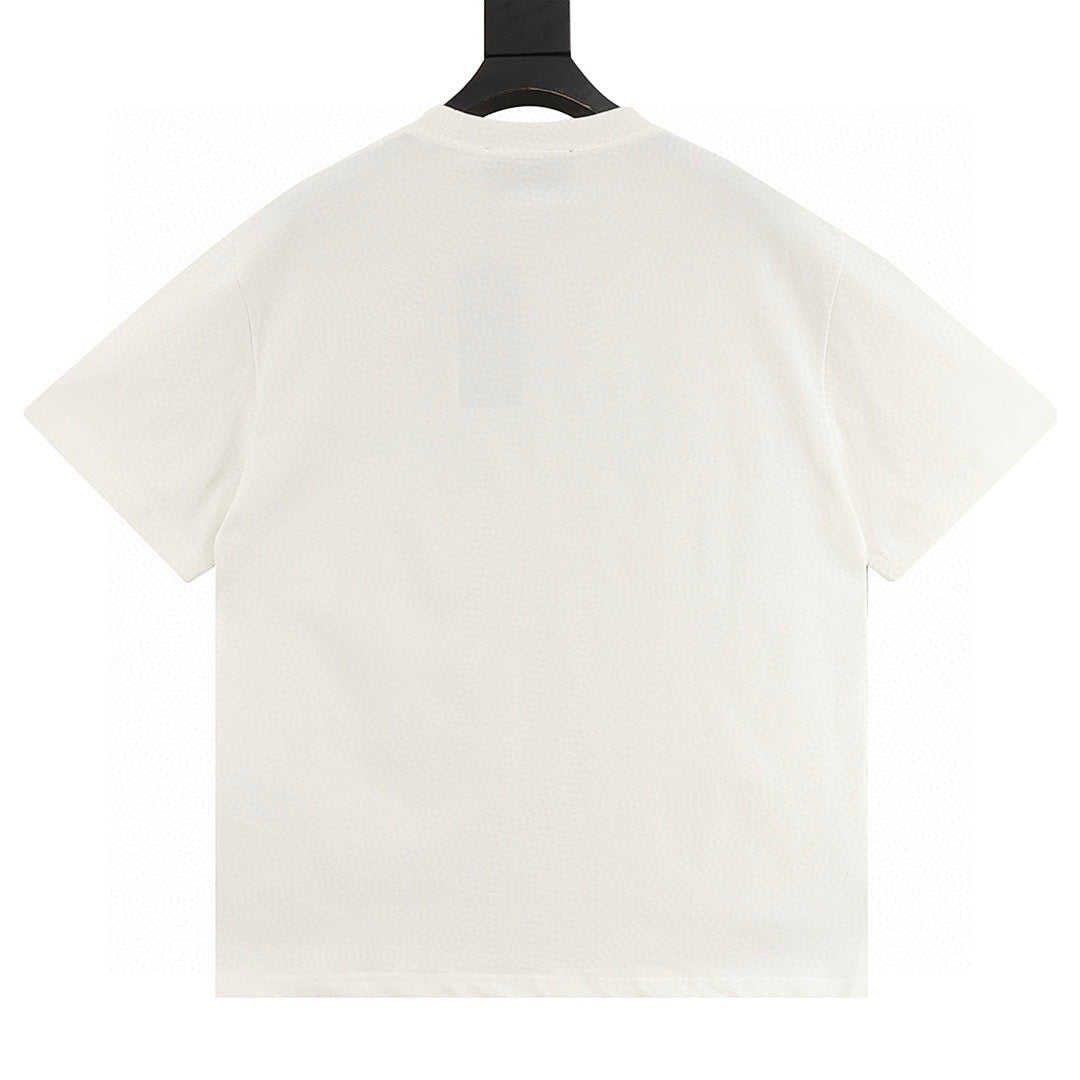 Gucci Summer-Style Belt-Print Short-Sleeve Top