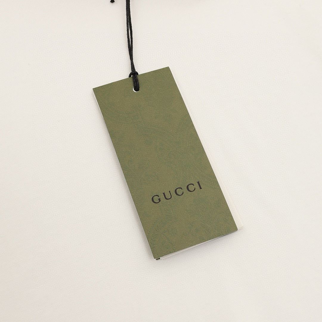 Gucci Summer-Style Belt-Print Short-Sleeve Top