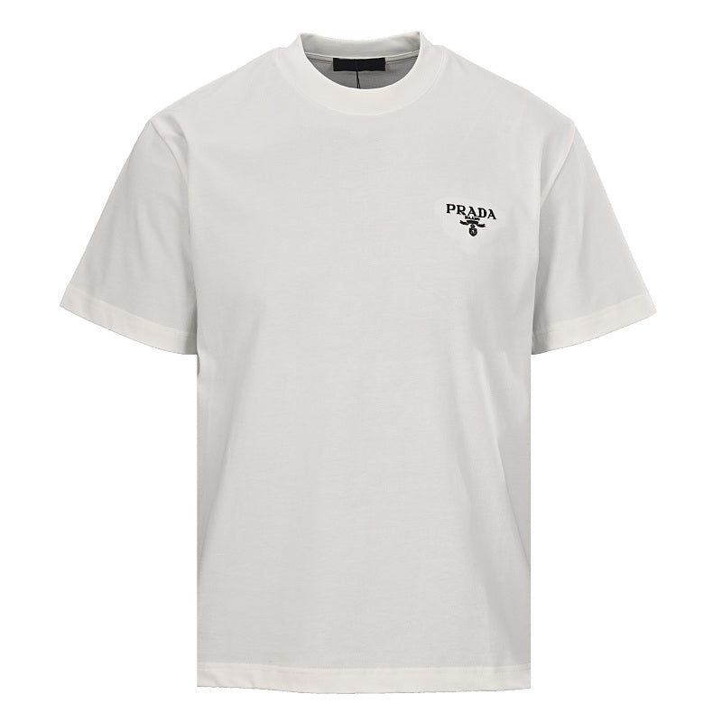 PRADA T-Shirt with Small Embroidery