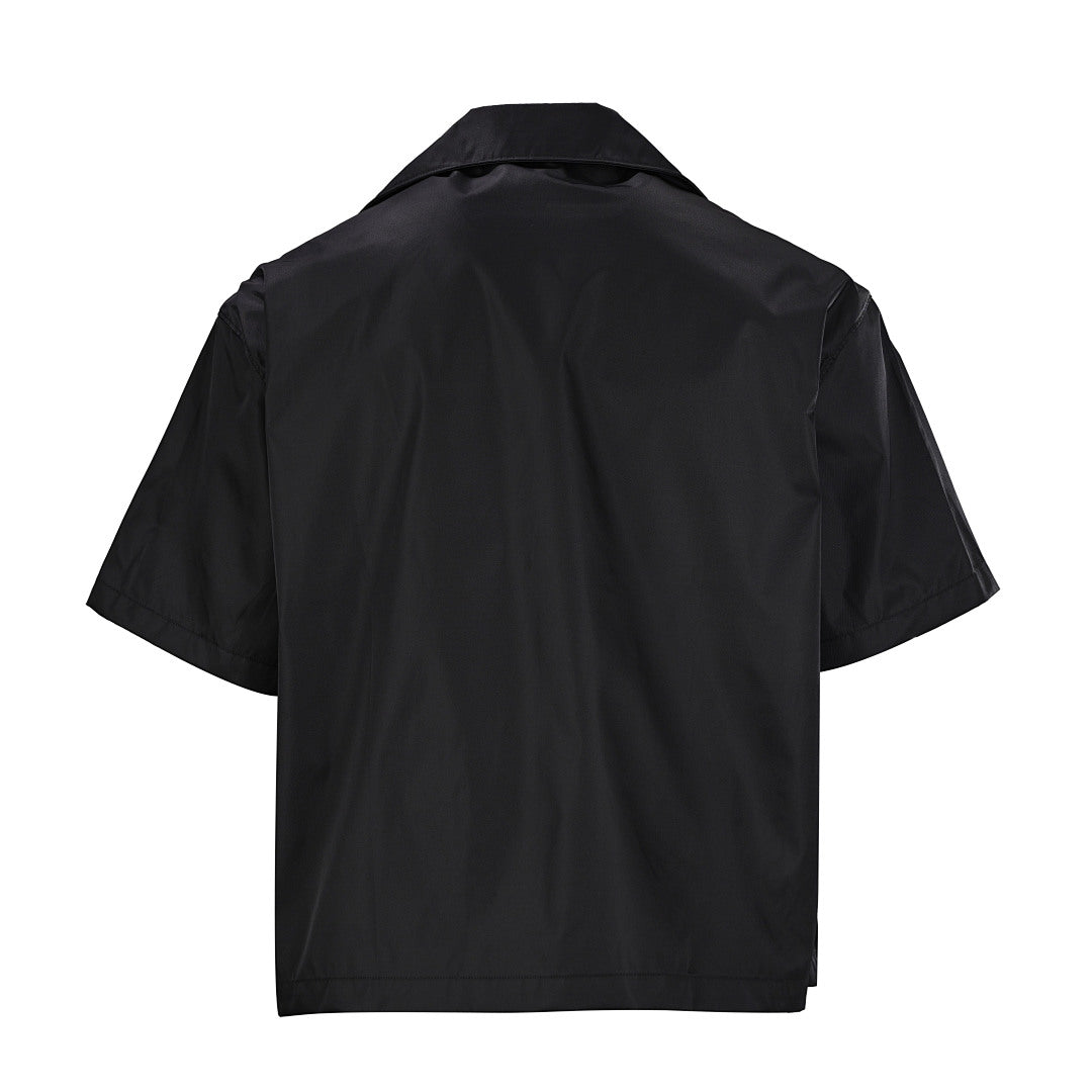 PRADA Nylon Pocket Short-Sleeve Shirt
